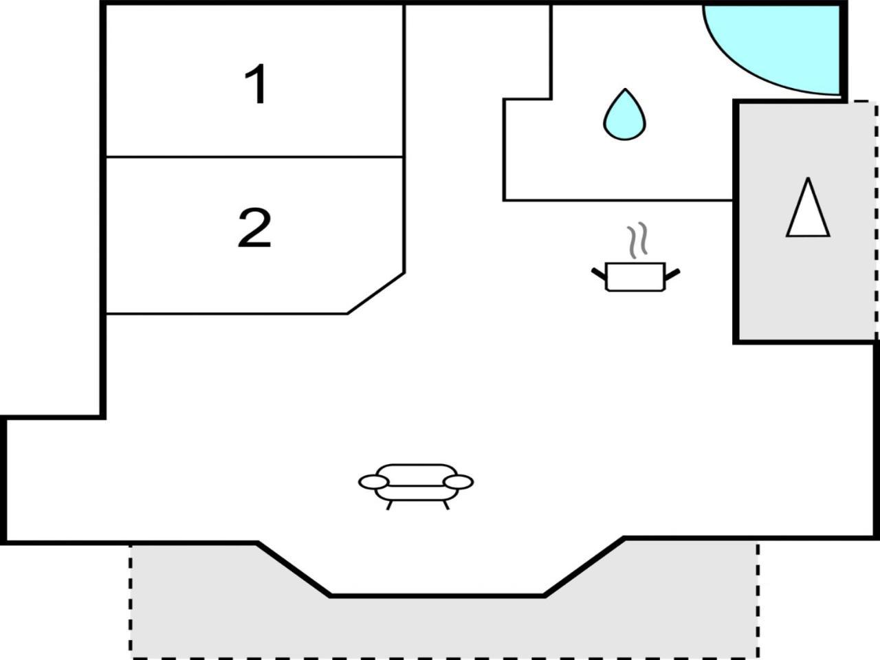 Nice Home In Knebel With Kitchen מראה חיצוני תמונה
